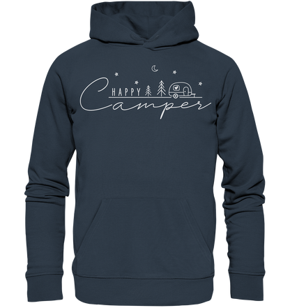 Happy Camper Wohnwagen - Organic Hoodie