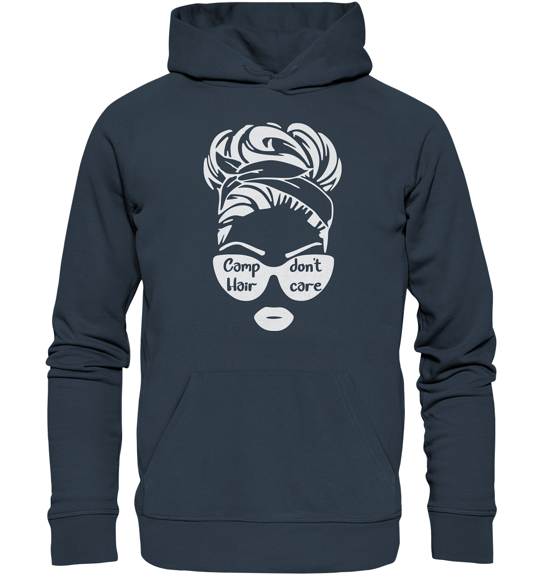 Camp Hair don't care - Organic Hoodie
