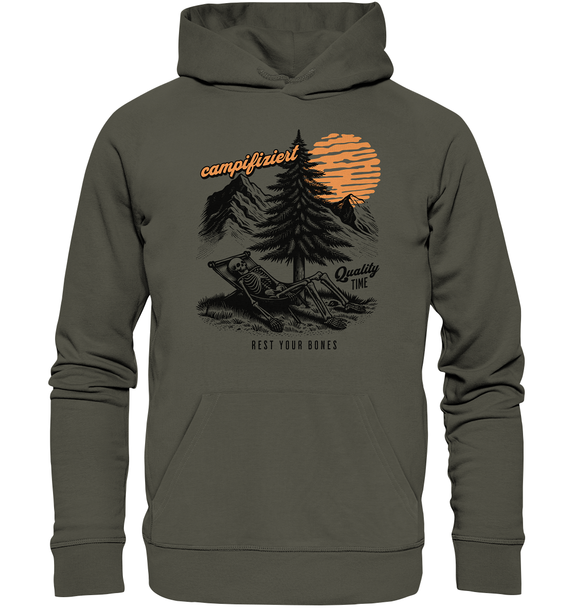 Quality Time - Organic Hoodie