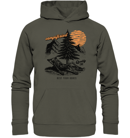 Quality Time - Organic Hoodie