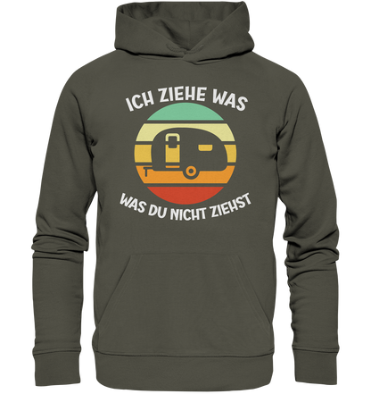 Ich ziehe was farbig - Organic Hoodie