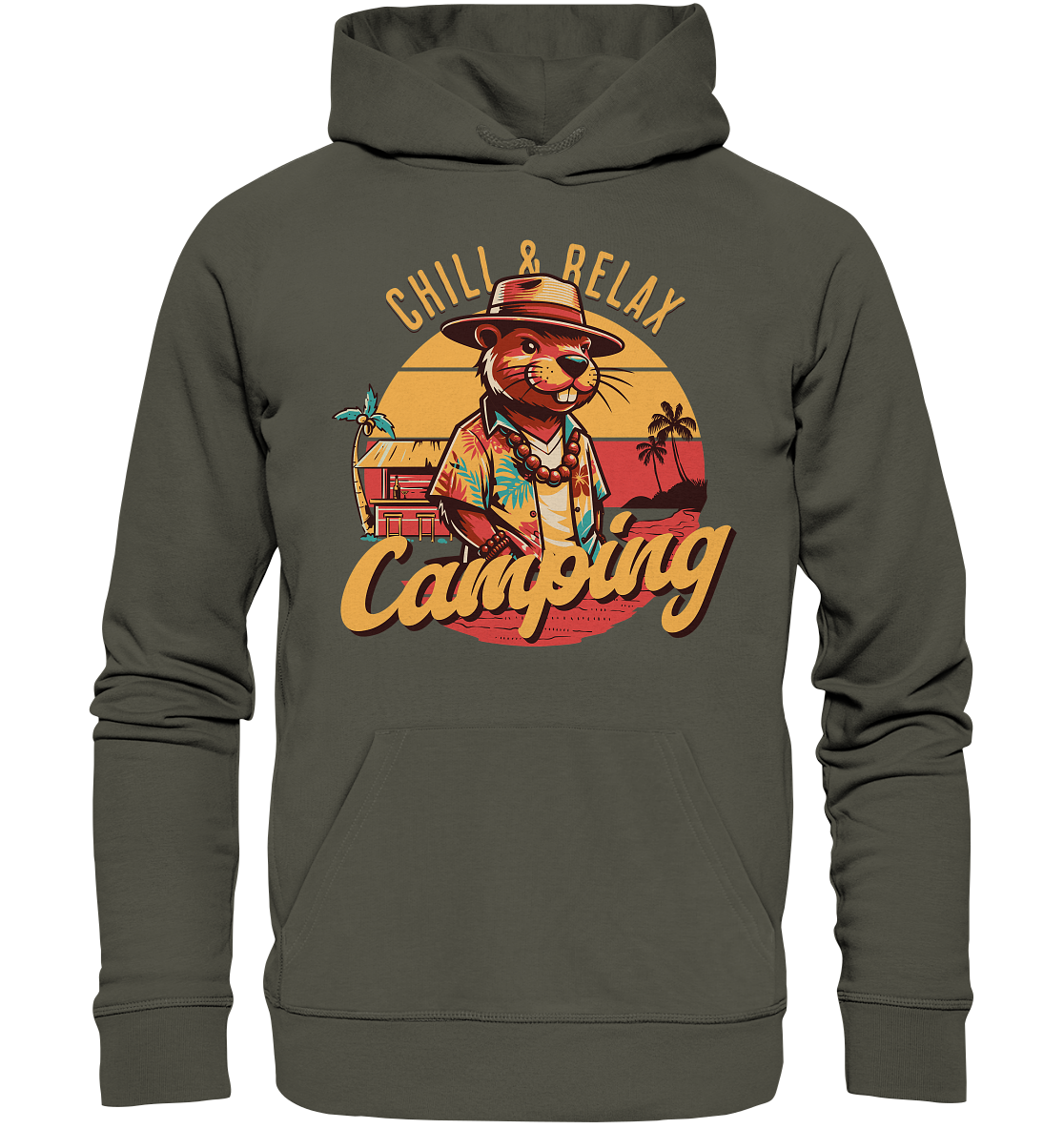 Chill & Relax Camping - Organic Hoodie