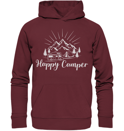 Happy Camper - Organic Hoodie