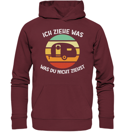 Ich ziehe was farbig - Organic Hoodie