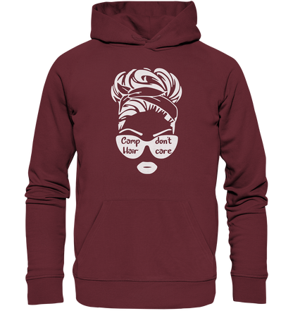 Camp Hair don't care - Organic Hoodie