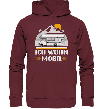 Ich wohn mobil - Organic Hoodie