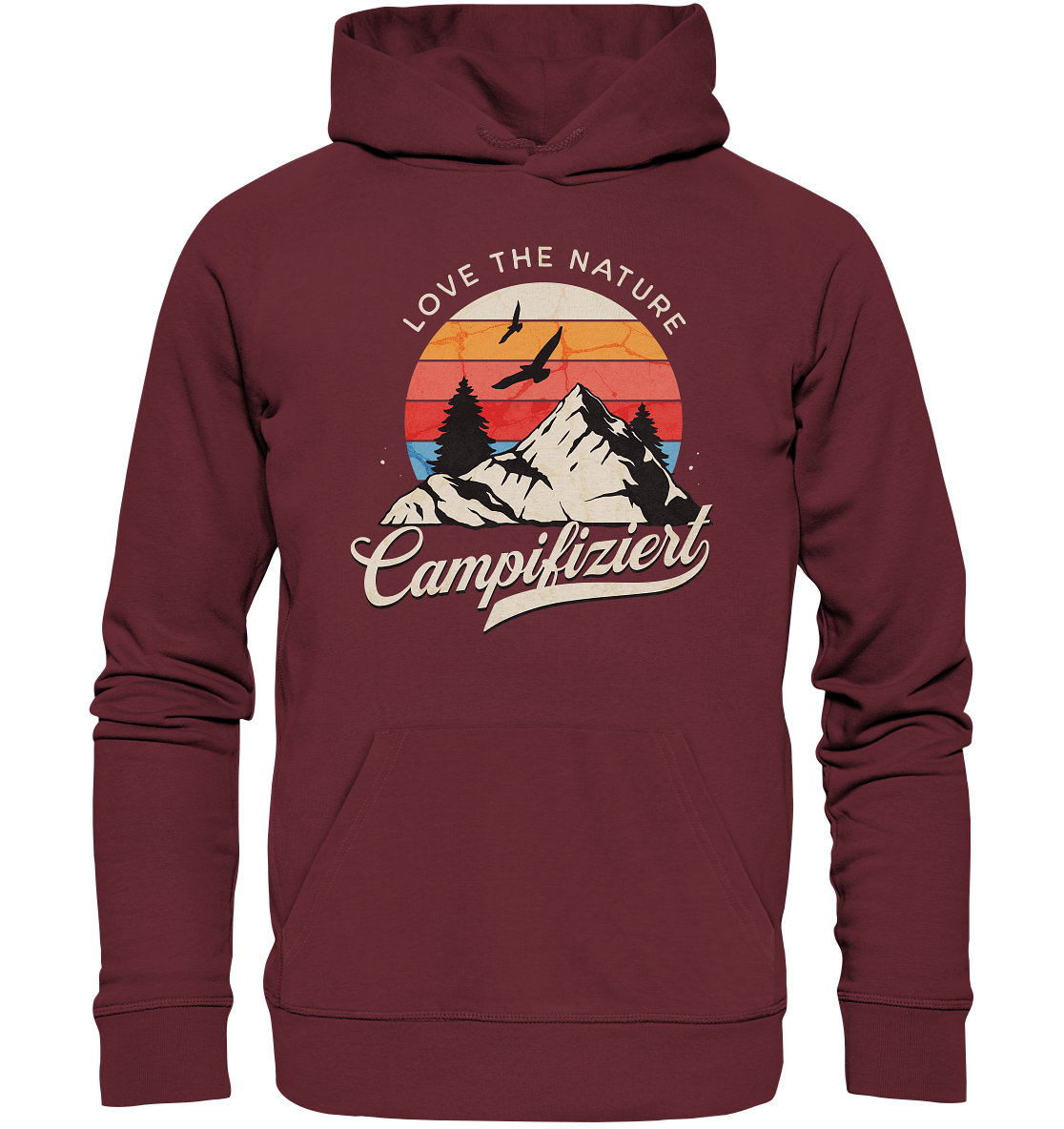 campifiziert - love the nature - Organic Hoodie