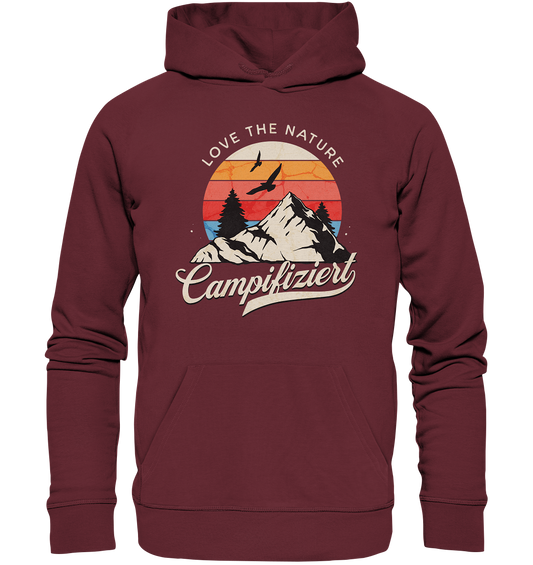 campifiziert - love the nature - Organic Hoodie