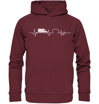 WoMo Herzschlag  - Organic Hoodie