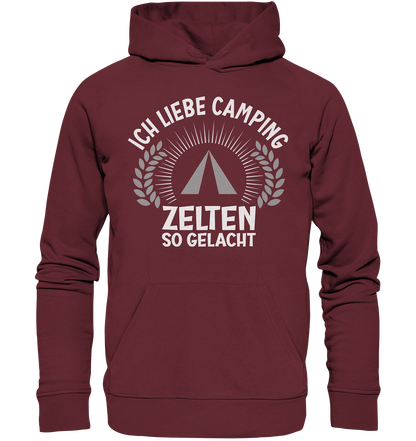 Zelten so gelacht - Organic Hoodie