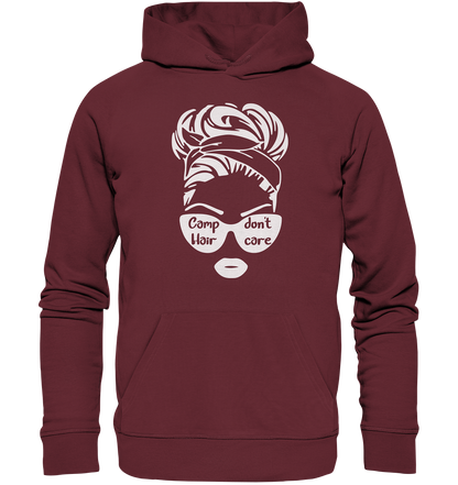 Camp Hair don't care - Organic Hoodie