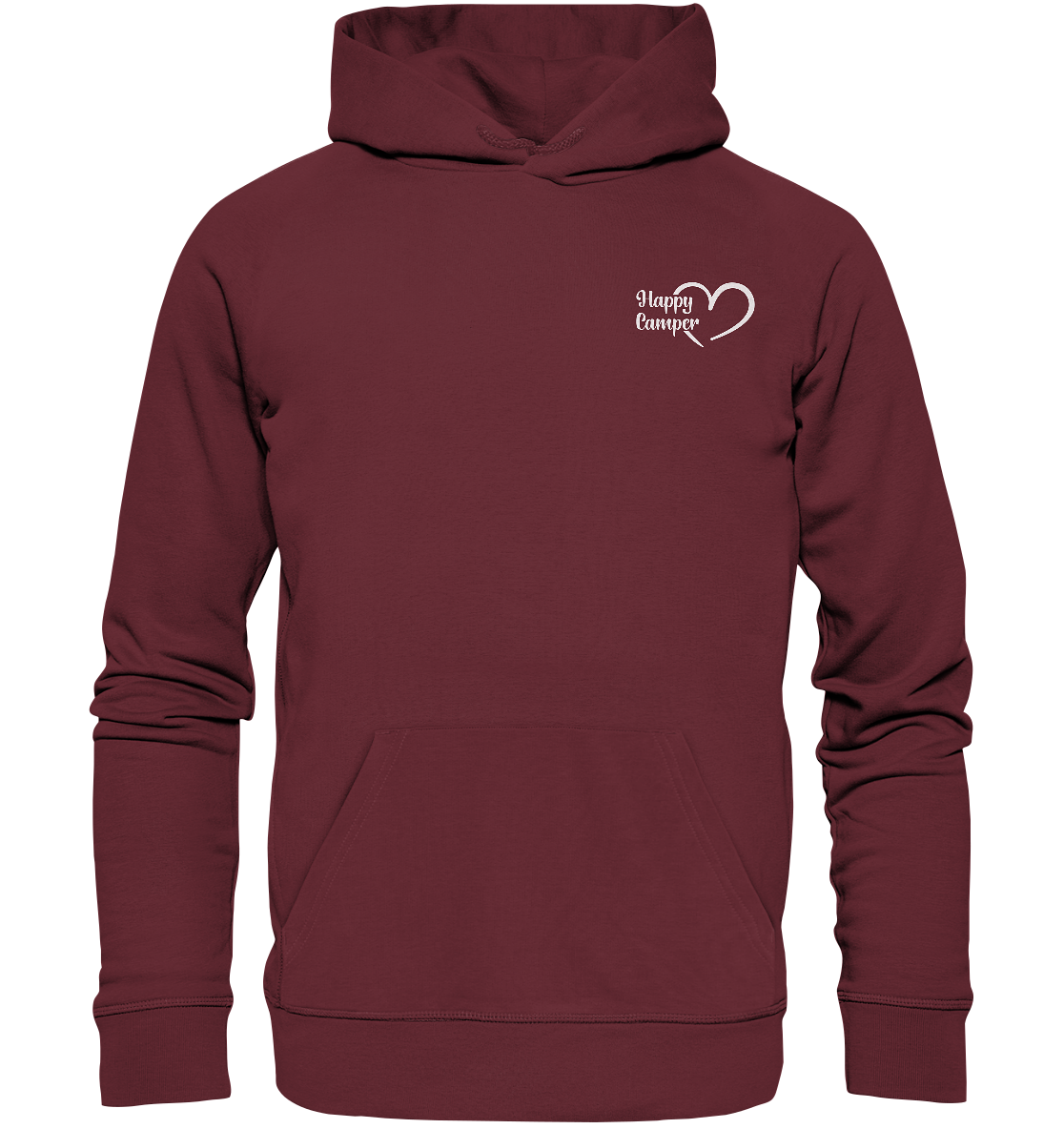 Happy Camper Herz - Organic Hoodie