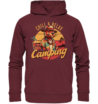 Chill & Relax Camping - Organic Hoodie