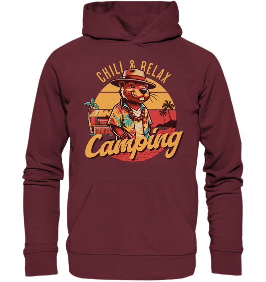 Chill & Relax Camping - Organic Hoodie