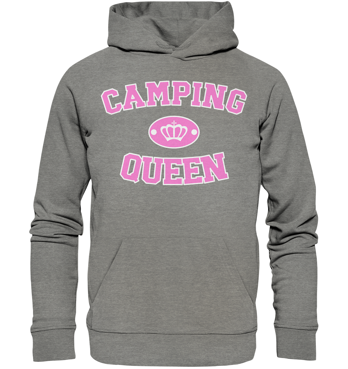 Camping Queen Krone - Organic Hoodie