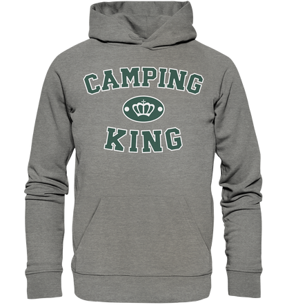 Camping King Krone - Organic Hoodie