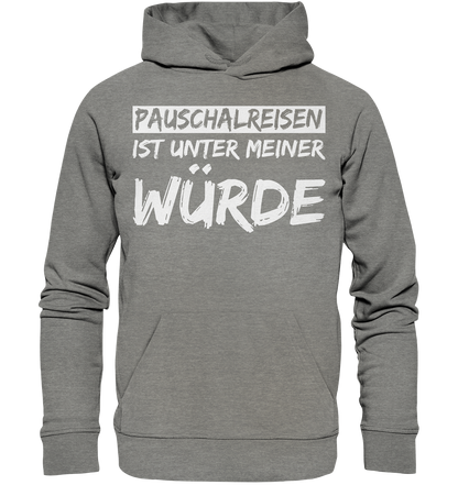 Pauschalreisen - Organic Hoodie