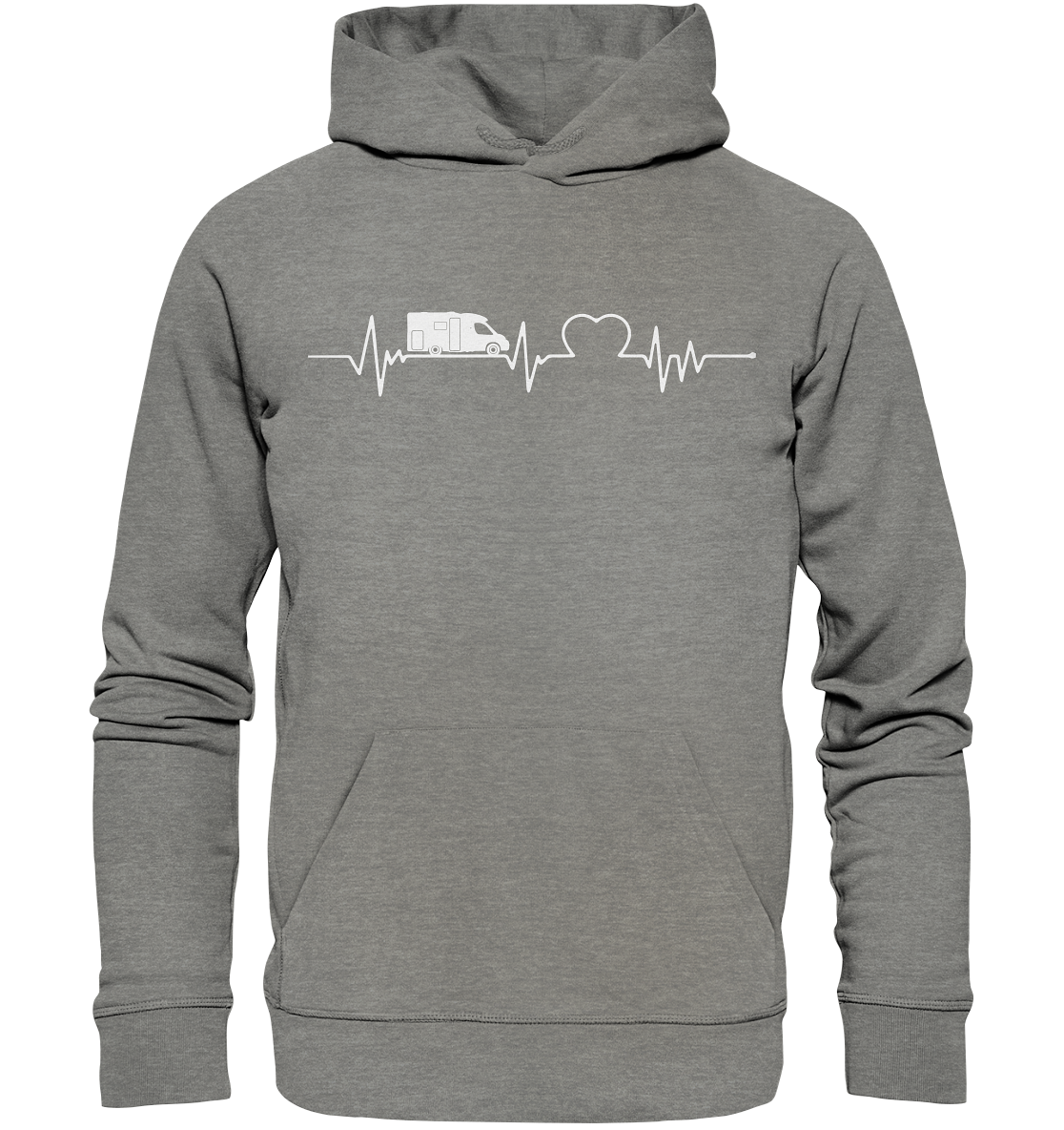 WoMo Herzschlag  - Organic Hoodie