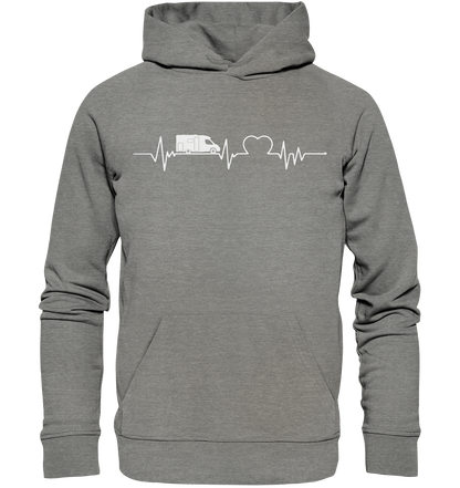 WoMo Herzschlag  - Organic Hoodie