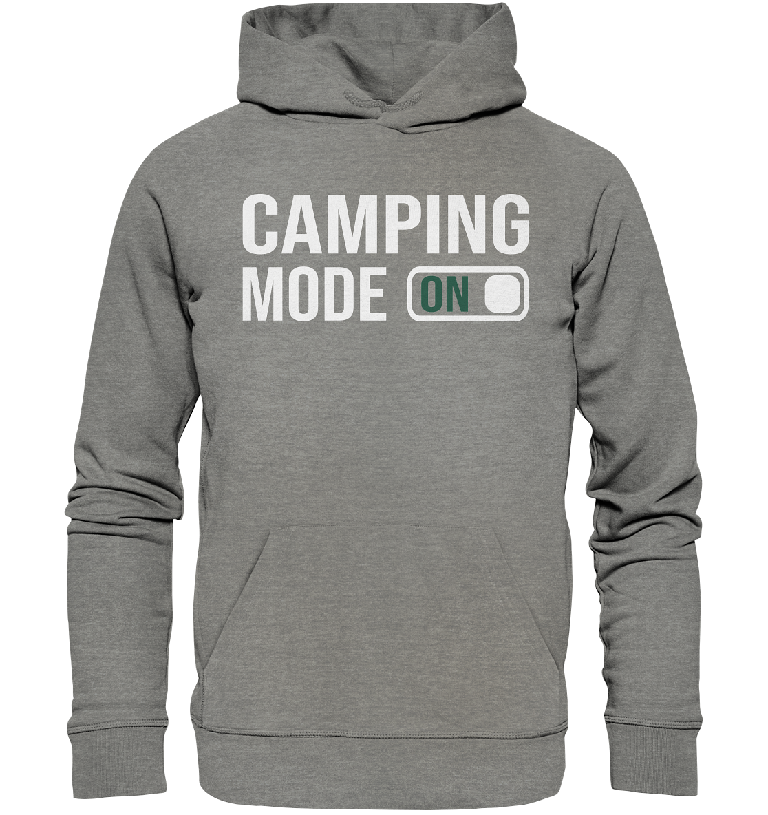 Camping mode on - Organic Hoodie