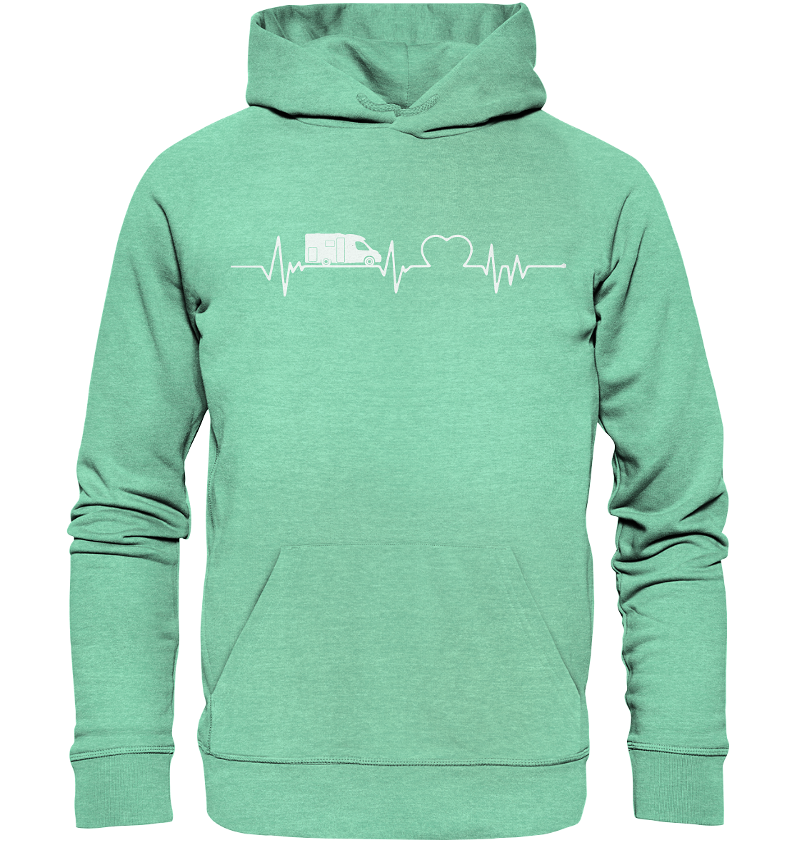 WoMo Herzschlag  - Organic Hoodie