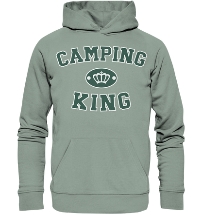 Camping King Krone - Organic Hoodie