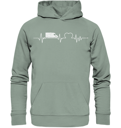 WoMo Herzschlag - Organic Hoodie