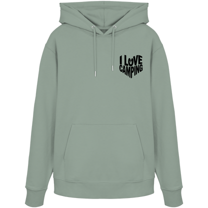 I Love Camping - Organic Hoodie