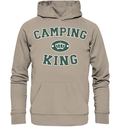 Camping King Krone - Organic Hoodie