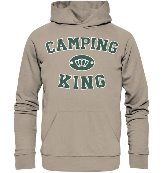 Camping King Krone - Organic Hoodie