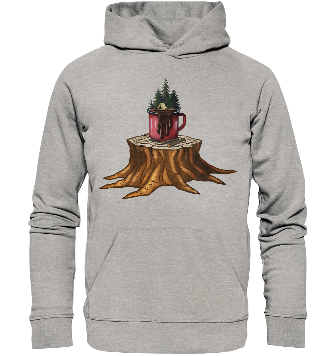 Zelttasse - Organic Hoodie