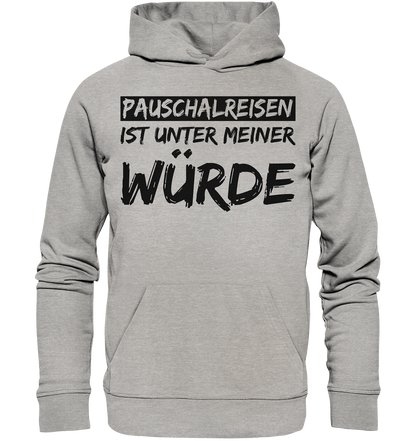 Pauschalreisen - Organic Hoodie