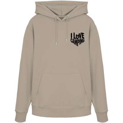 I Love Camping - Organic Hoodie