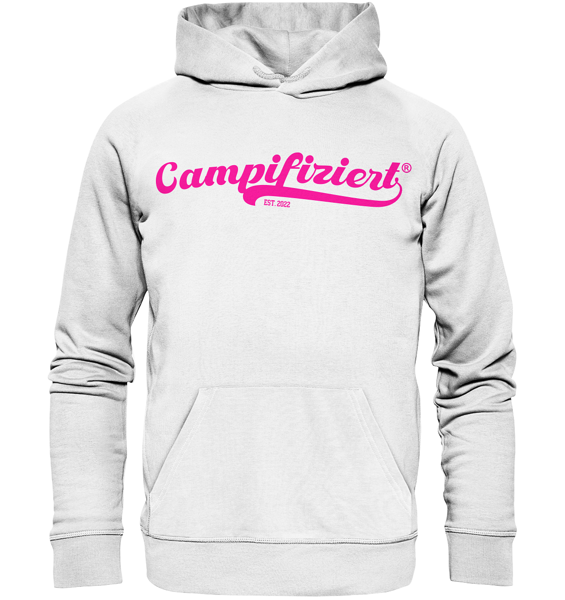 campifiziert® retro pink - Organic Hoodie