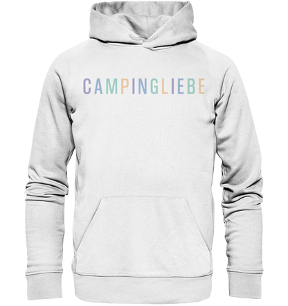 Campingliebe Pastell - Organic Hoodie