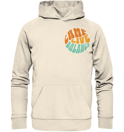 Camp Life Balance Kreis - Organic Hoodie