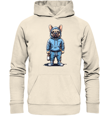 Camping Bulldogge - Organic Hoodie