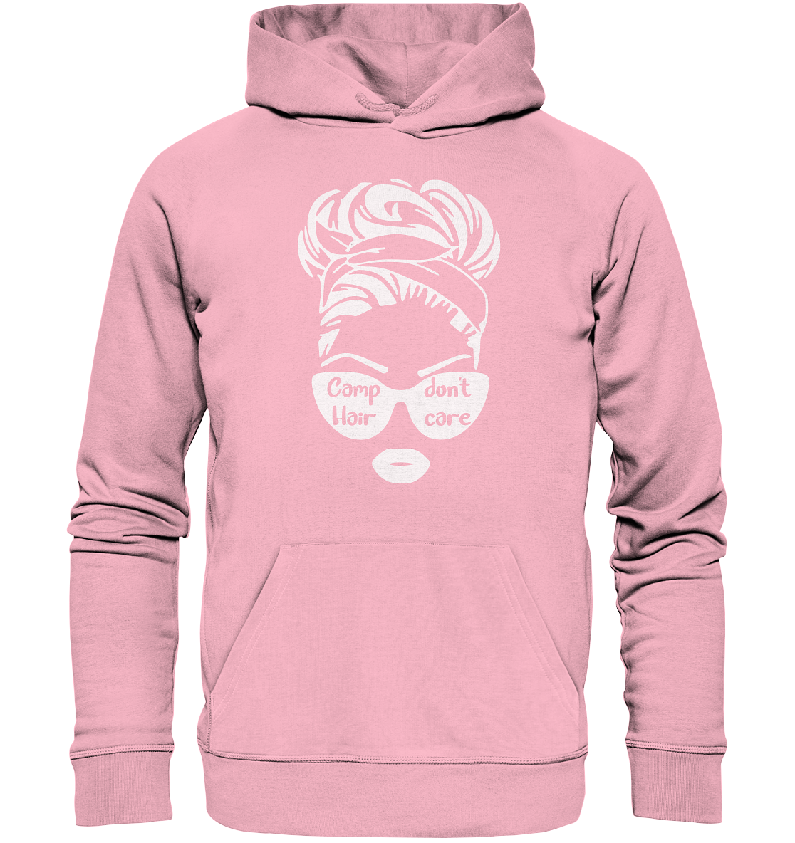 Camp Hair don't care - Organic Hoodie