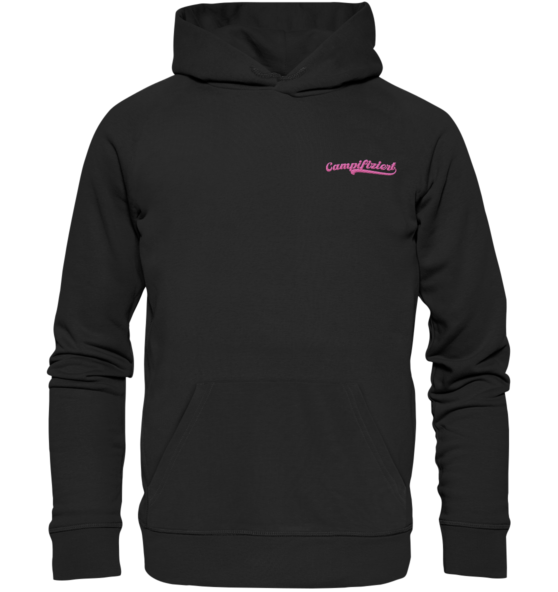 campifiziert® retro stick - Organic Hoodie (Stick)