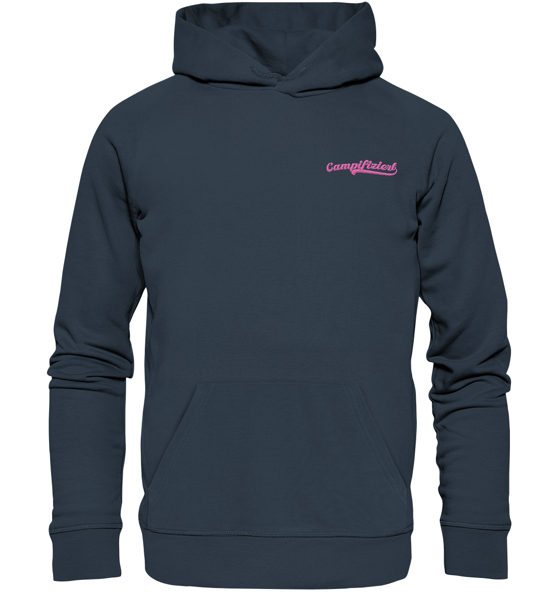 campifiziert® retro stick - Organic Hoodie (Stick)