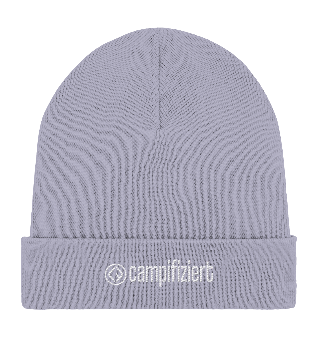 campifiziert® Logo gestickt - Organic Rib Beanie