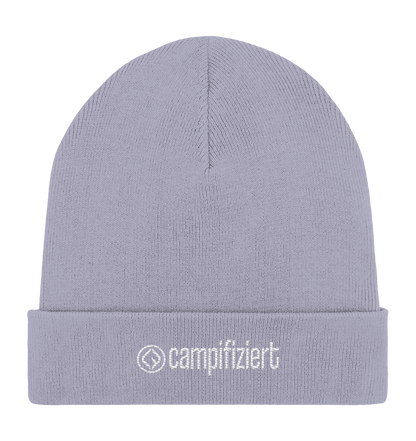 campifiziert® Logo gestickt - Organic Rib Beanie