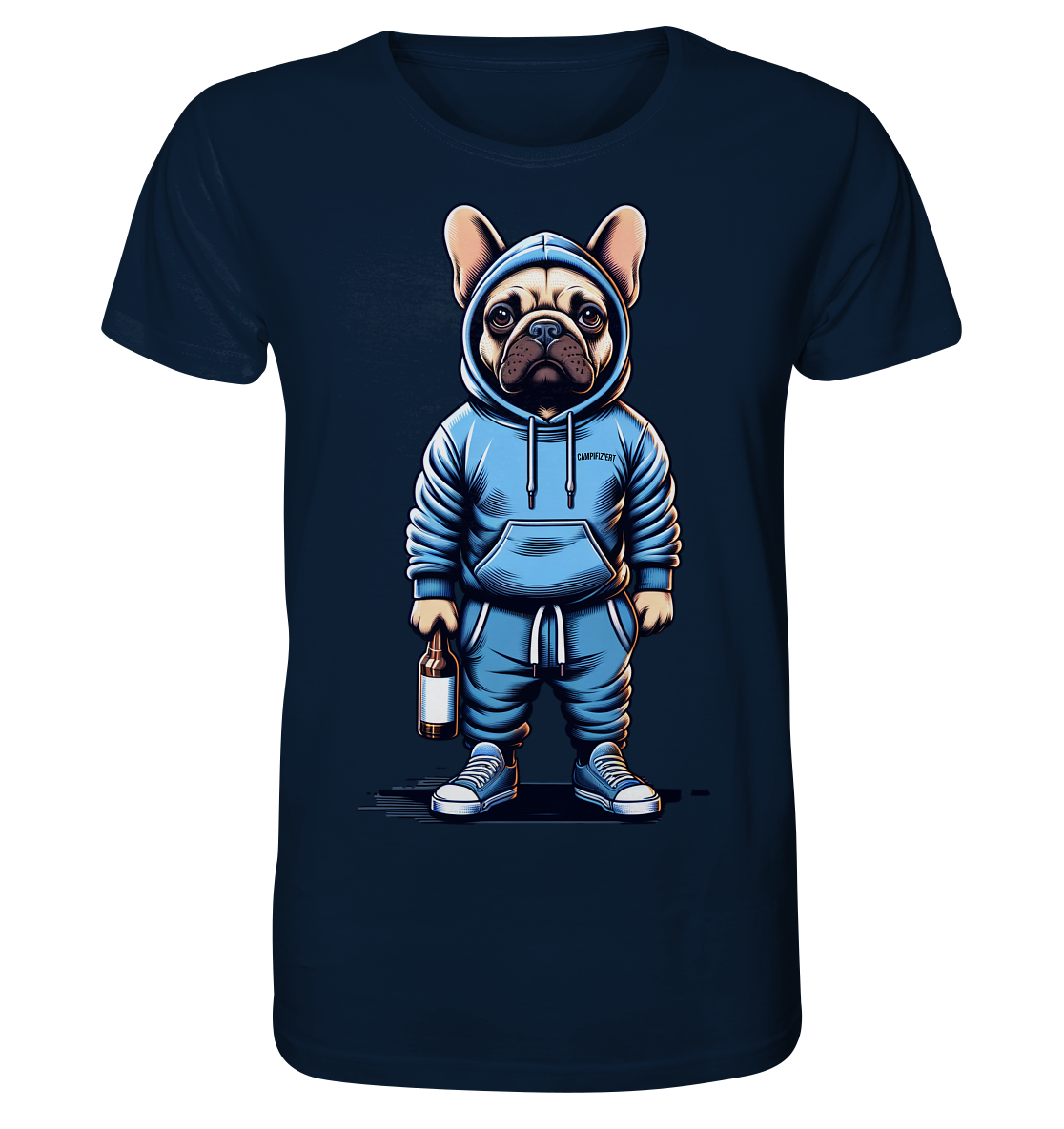 Camping Bulldogge - Organic Shirt