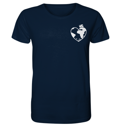 Herz Globus - Organic Shirt