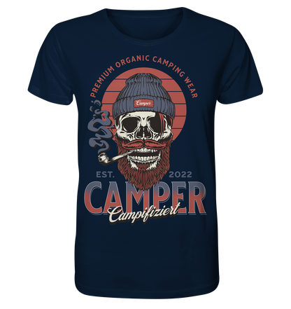 campifiziert beard skull - Organic Shirt
