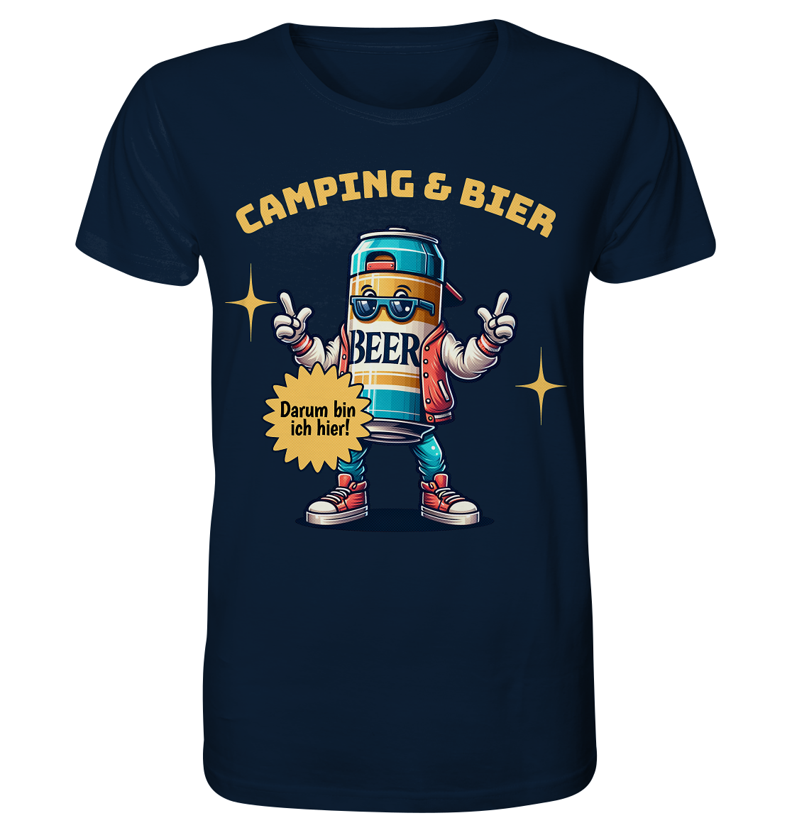 Bierdose - Organic Shirt