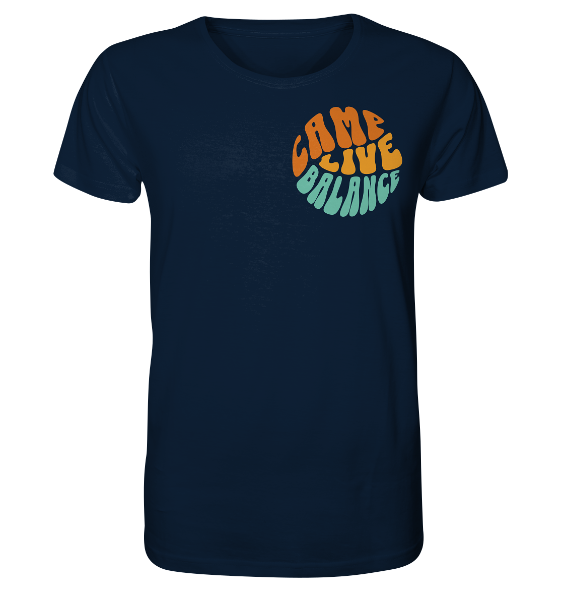 Camp Life Balance Kreis - Organic Shirt