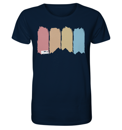 Farbige Berge - Organic Shirt