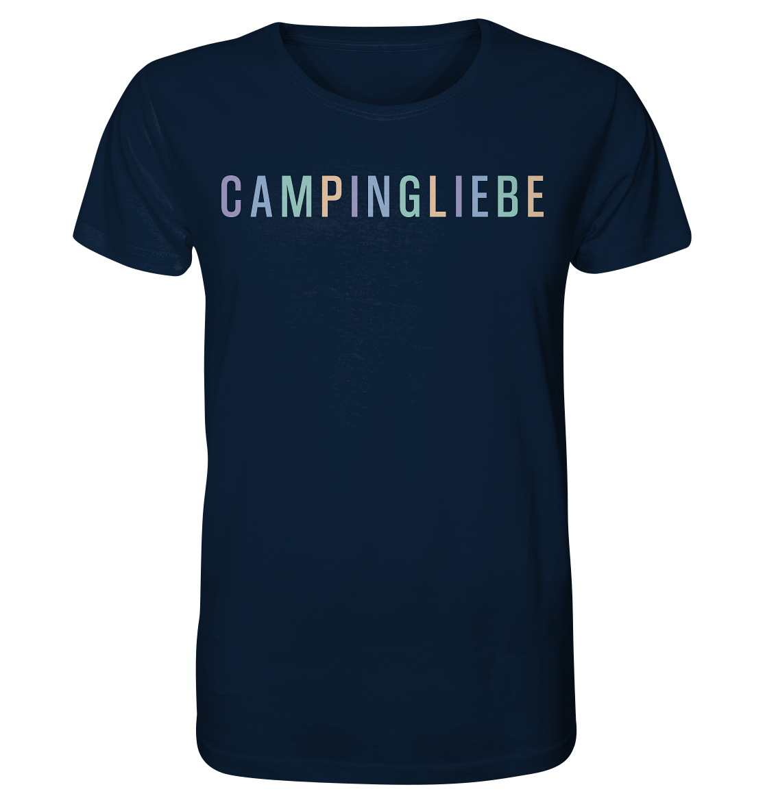 Campingliebe Pastell - Organic Shirt