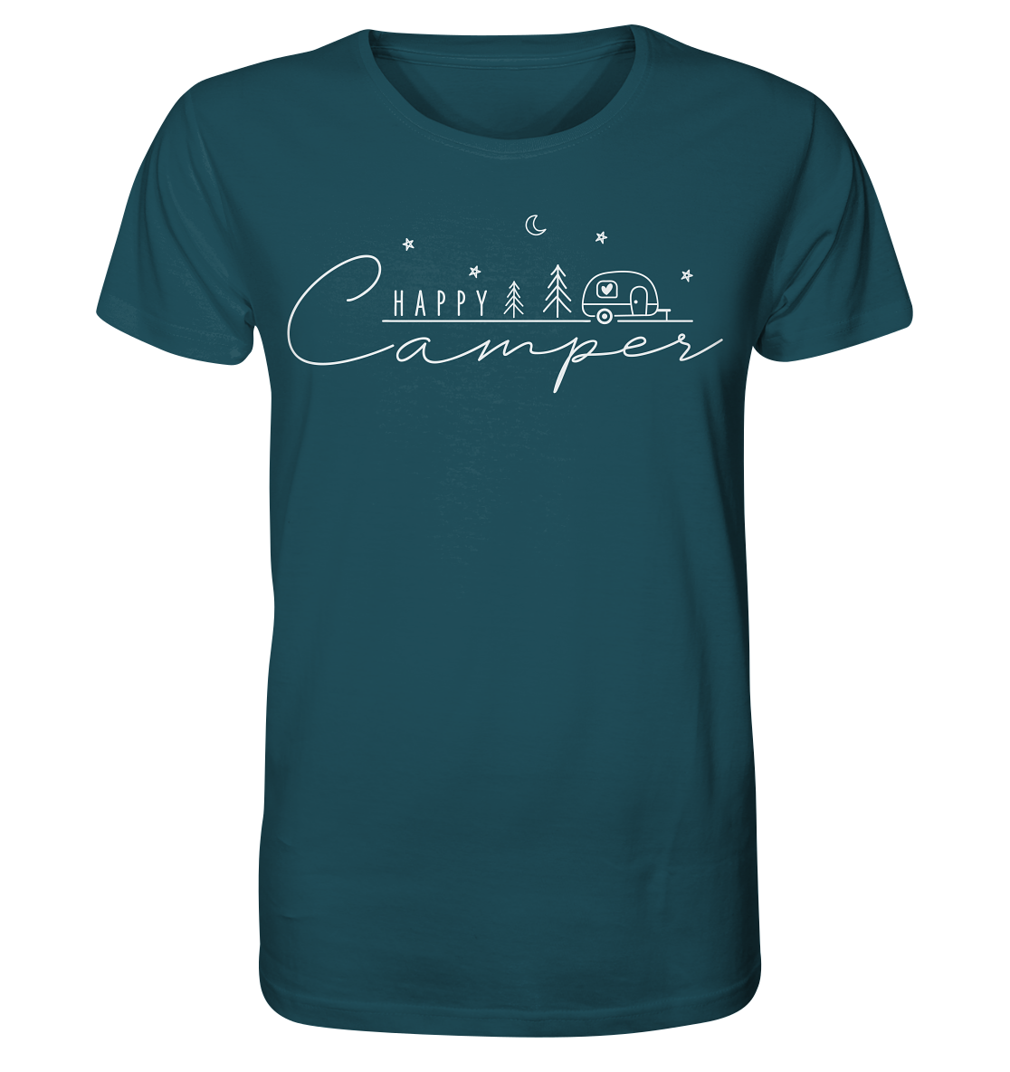 Happy Camper Minimal - Organic Shirt